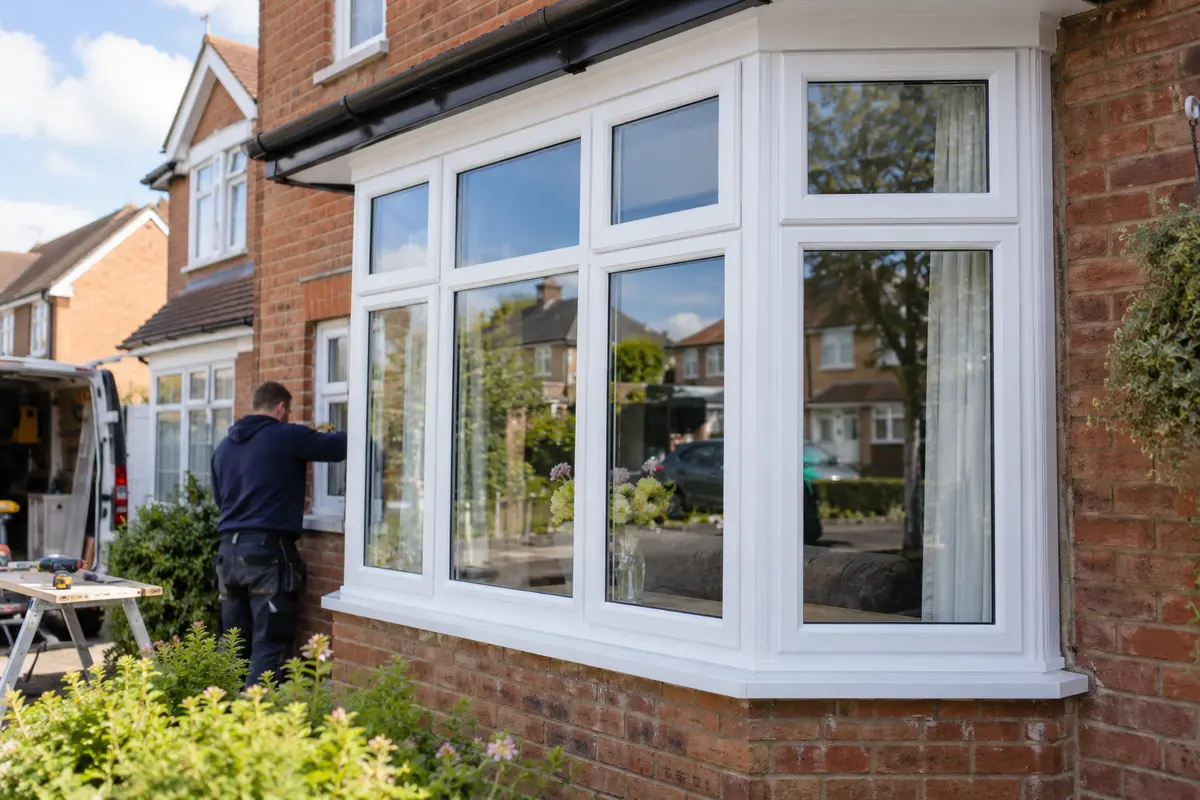uPVC Window Replacement carried out by a professional glazing installer